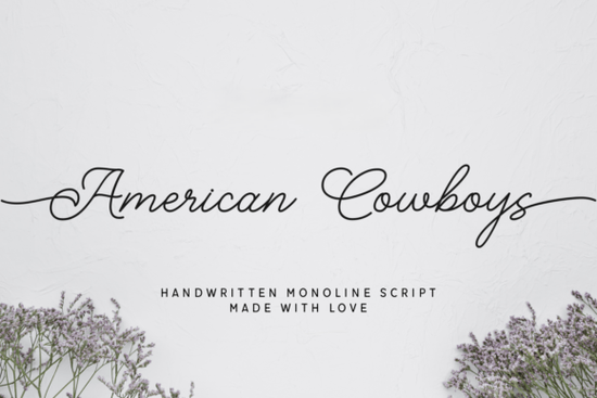 American Cowboys Font
